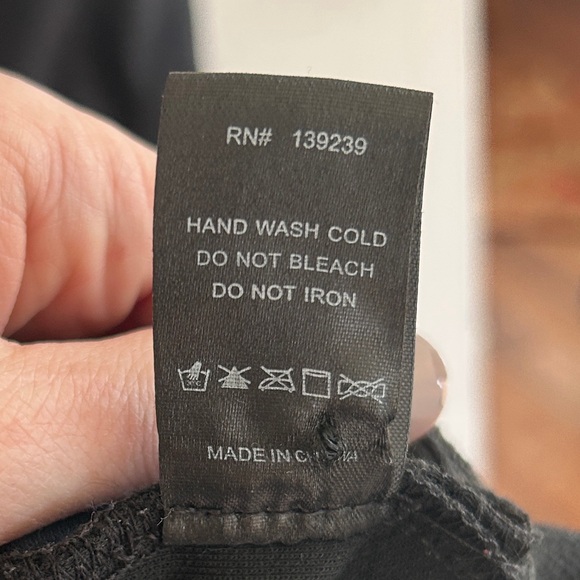 TUCKERNUCK POMANDER PLACE Charlotte Terry Ruffle Mini Dress Black Mod Prep Sz S - Picture 11 of 11